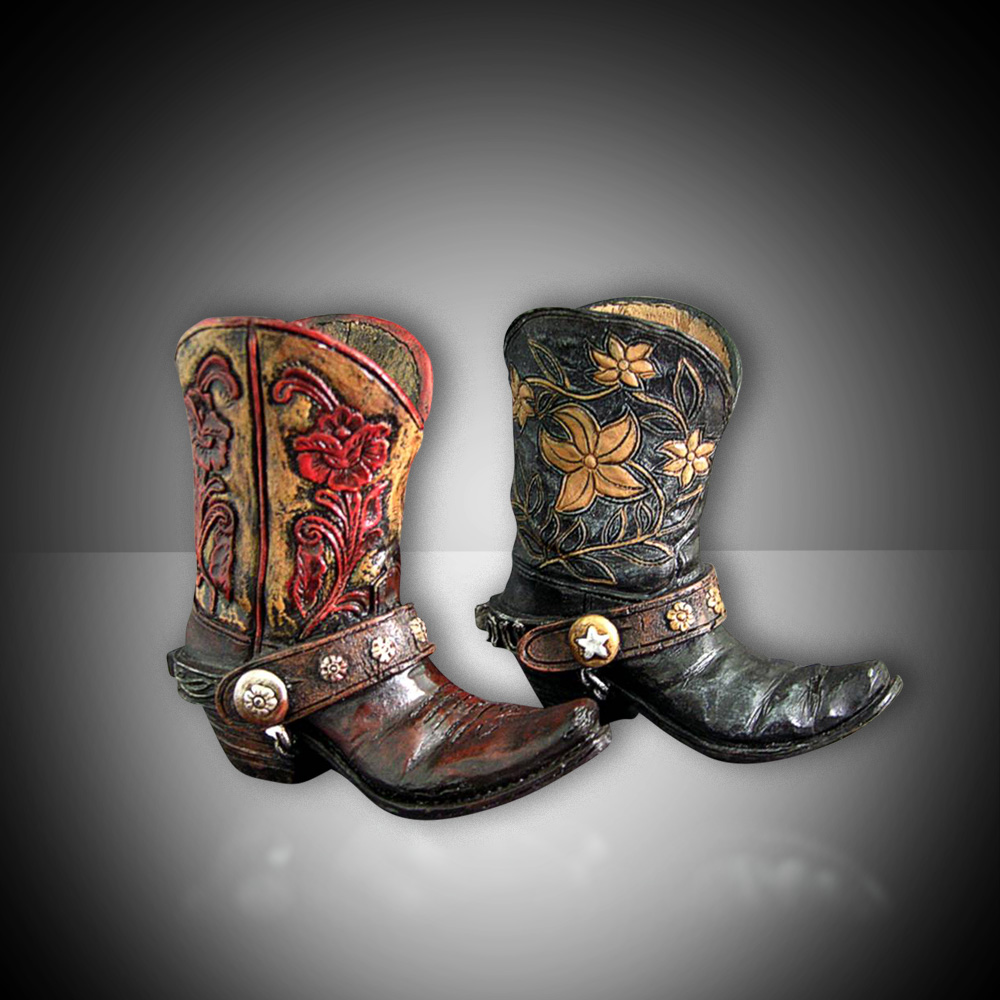  or a winsome tattoo -- small feminine touches can make even a tough boot 