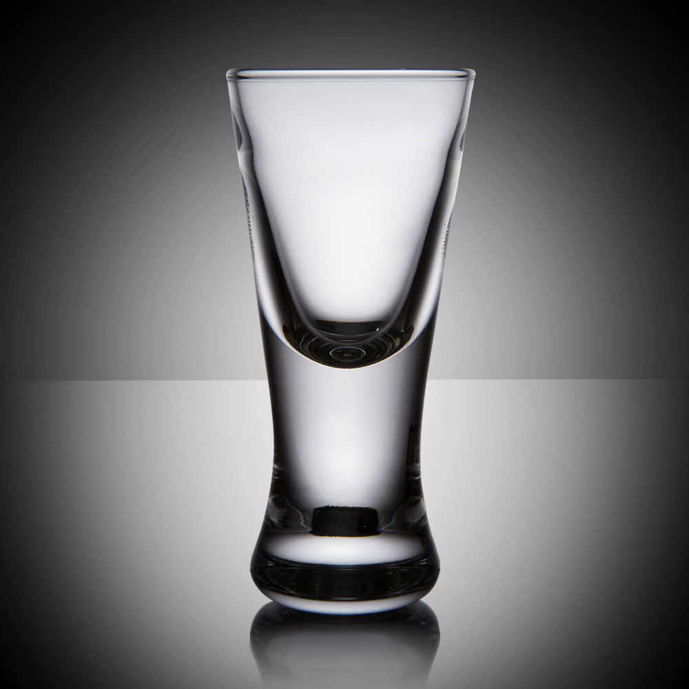 Personalized Tall Tapered Shot Glass Crystal Images, Inc.