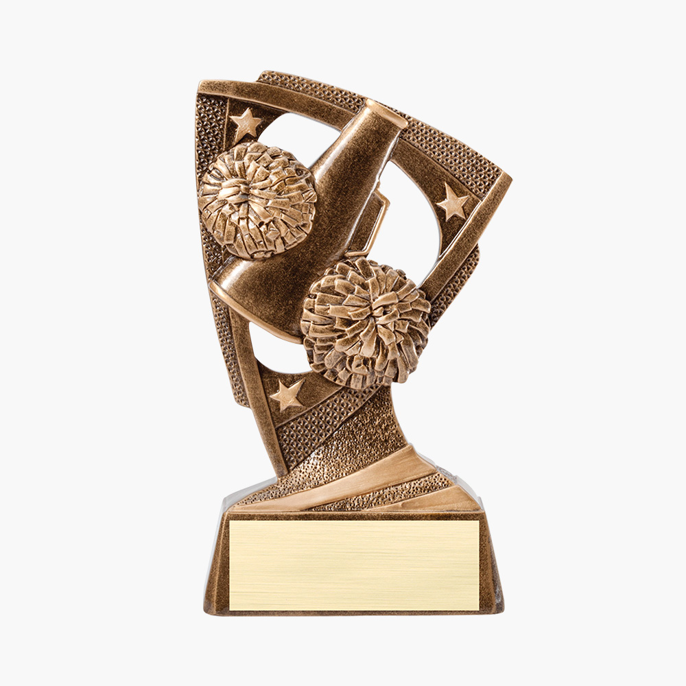 Resin Vortex Cheerleading Award Crystal Images, Inc.