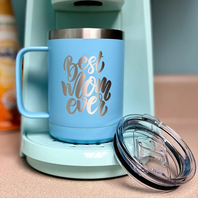 Personalized Stainless Steel Insulated 15oz Travel Mug - Image 5