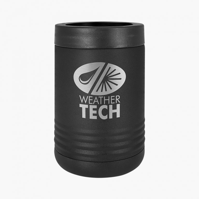 Personalized Stainless Steel Insulated Beverage Can Holder Crystal