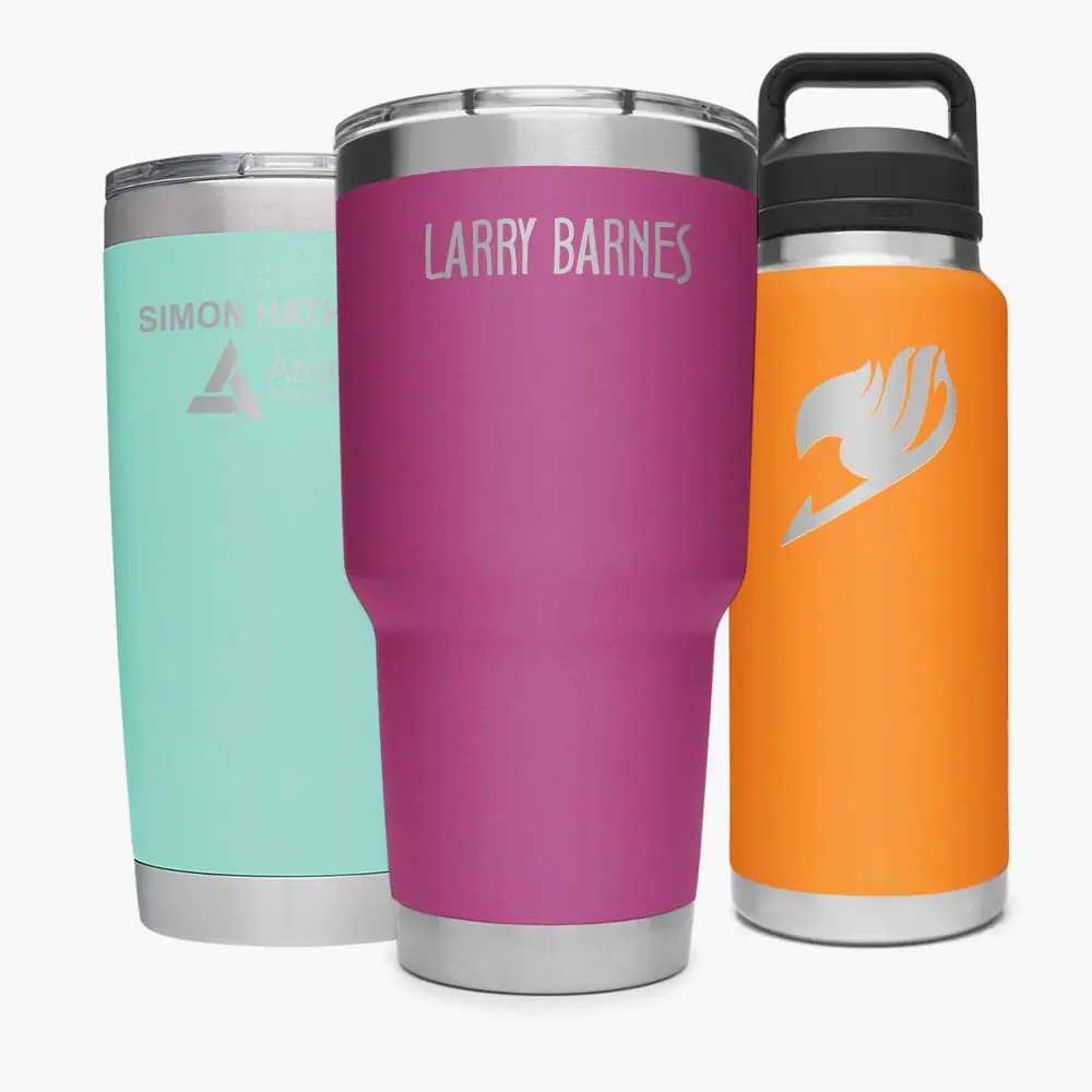 YETI Mug Engraving Service Crystal Images,