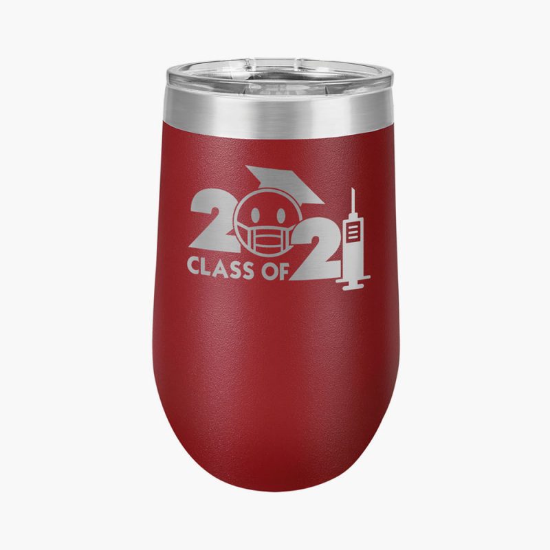 Engraved Stainless Steel Stemless Wine Tumbler - Image 3