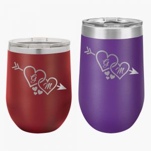 Engraved Stainless Steel Stemless Wine Tumbler