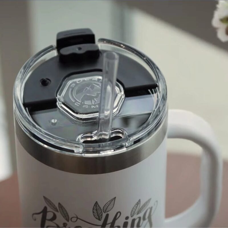 Personalized Stainless Steel Insulated 40oz Travel Mug - Image 4