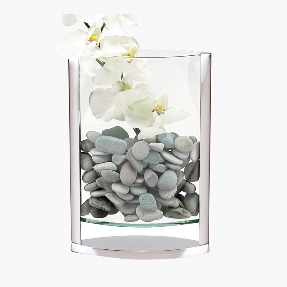 Floating Ellipse Vase Crystal Images, Inc.