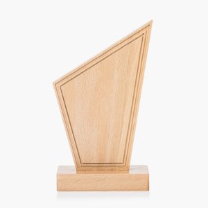 Engraved Beechwood Grooved Showtime Award