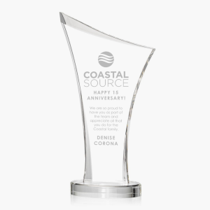 Personalized Acrylic Concavus Award