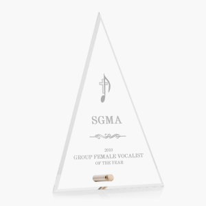 Personalized Acrylic Triangle with Pin
