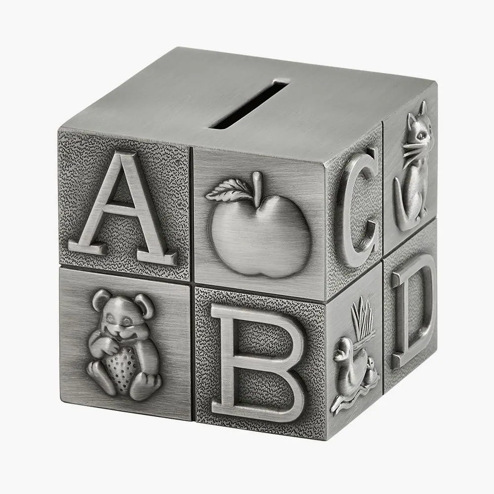 Personalized Mini Block Coin Bank - Crystal Images, Inc.