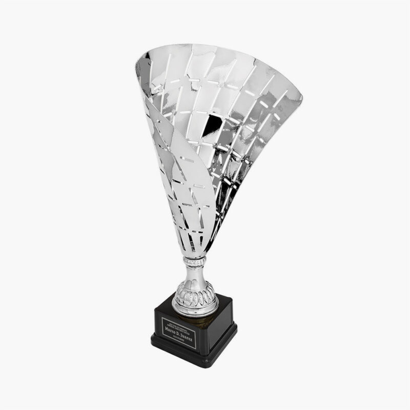 Custom Metal Checkered Flag Trophy Cup - Image 2