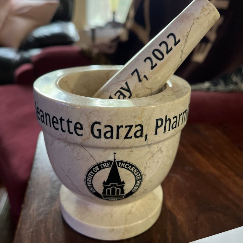 Personalized Botticino Marble Mortar and Pestle - Image 4