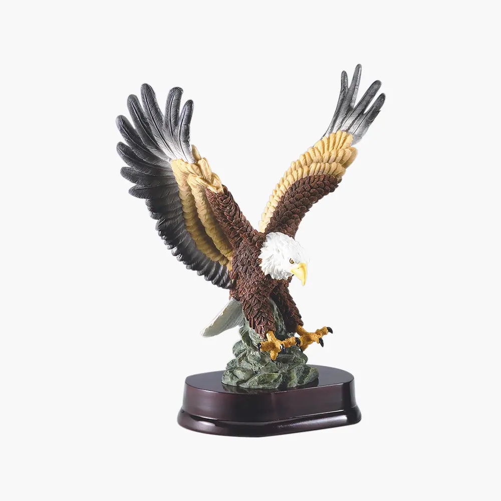 Custom Full Color Resin Flying Eagle Award