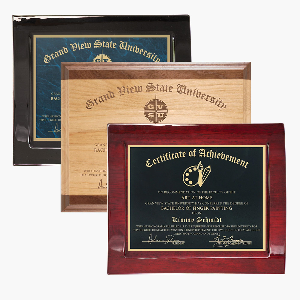 Certificate Plaques