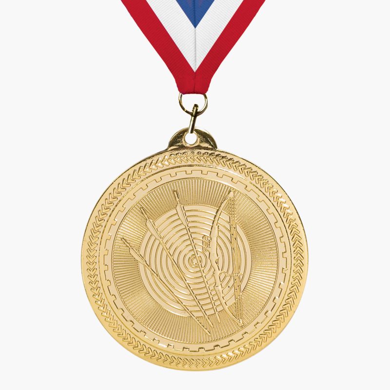 Custom Engravable Archery Medal