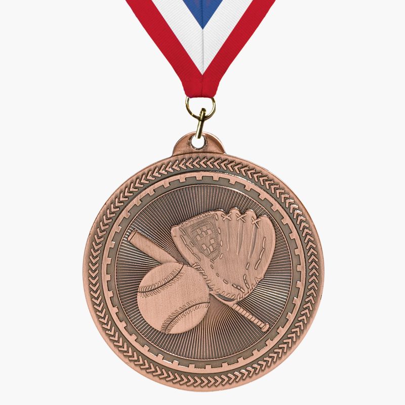 Engravable Baseball/Softball Medal - Image 3