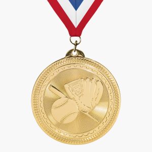 Engravable Baseball/Softball Medal