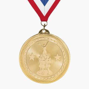 Custom Engravable Cheer Pyramid Medal