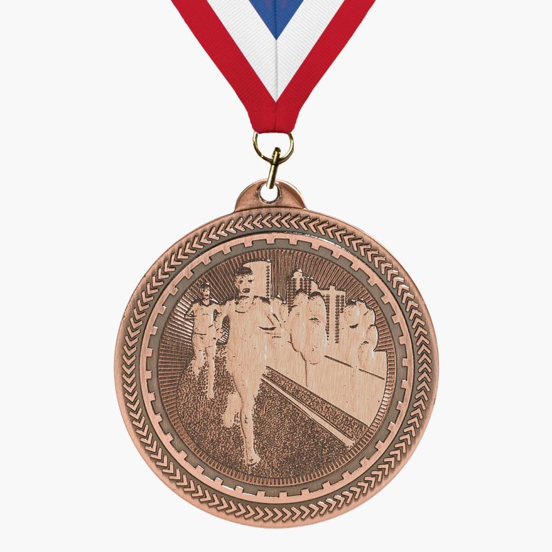 Custom Engravable Cross Country Medal - Image 3