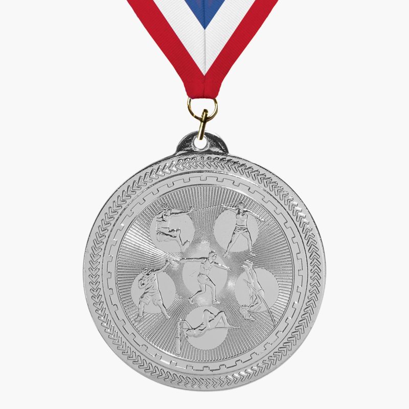 Custom Engravable Field Events Medal - Image 2