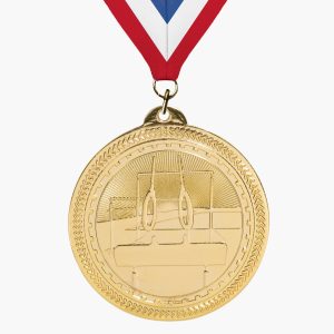Custom Engravable Gymnastics Medal