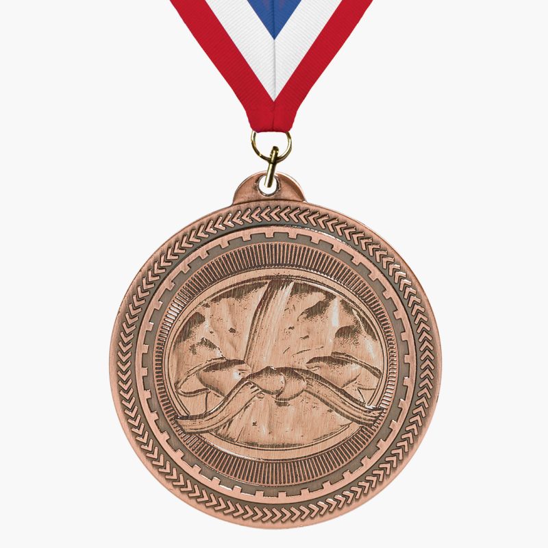 Custom Engravable Martial Arts Medal - Image 3