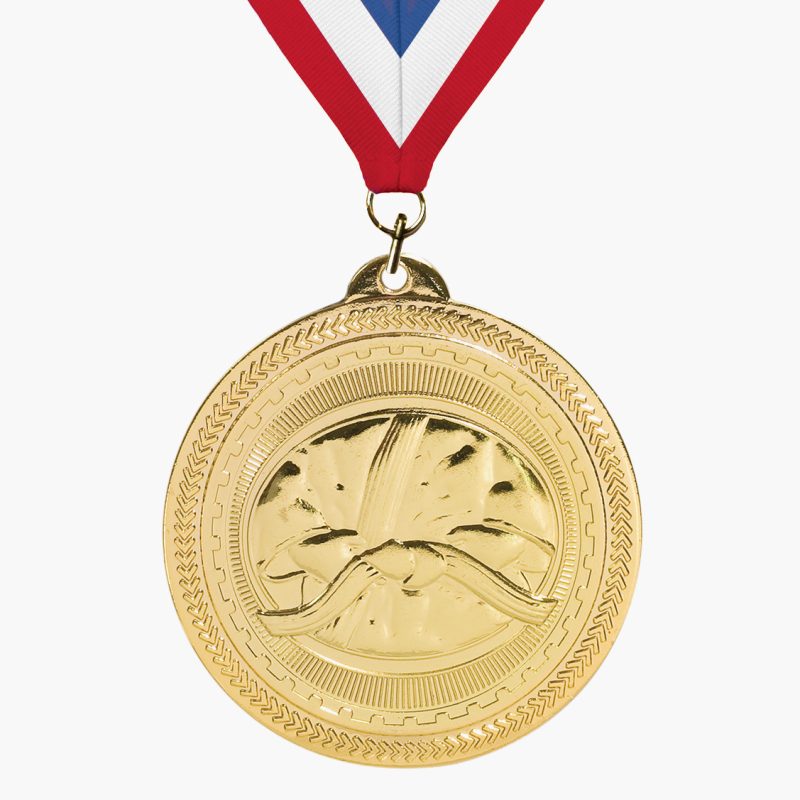 Custom Engravable Martial Arts Medal