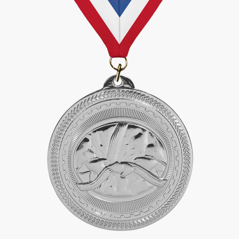 Custom Engravable Martial Arts Medal - Image 2