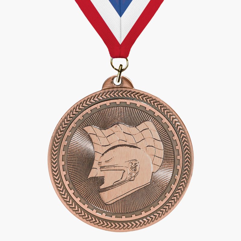 Custom Engravable Racing Medal - Image 3