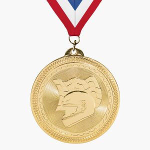 Custom Engravable Racing Medal