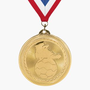 Custom Engravable Soccer Medal