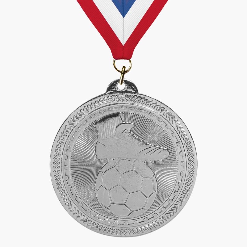 Custom Engravable Soccer Medal - Image 2