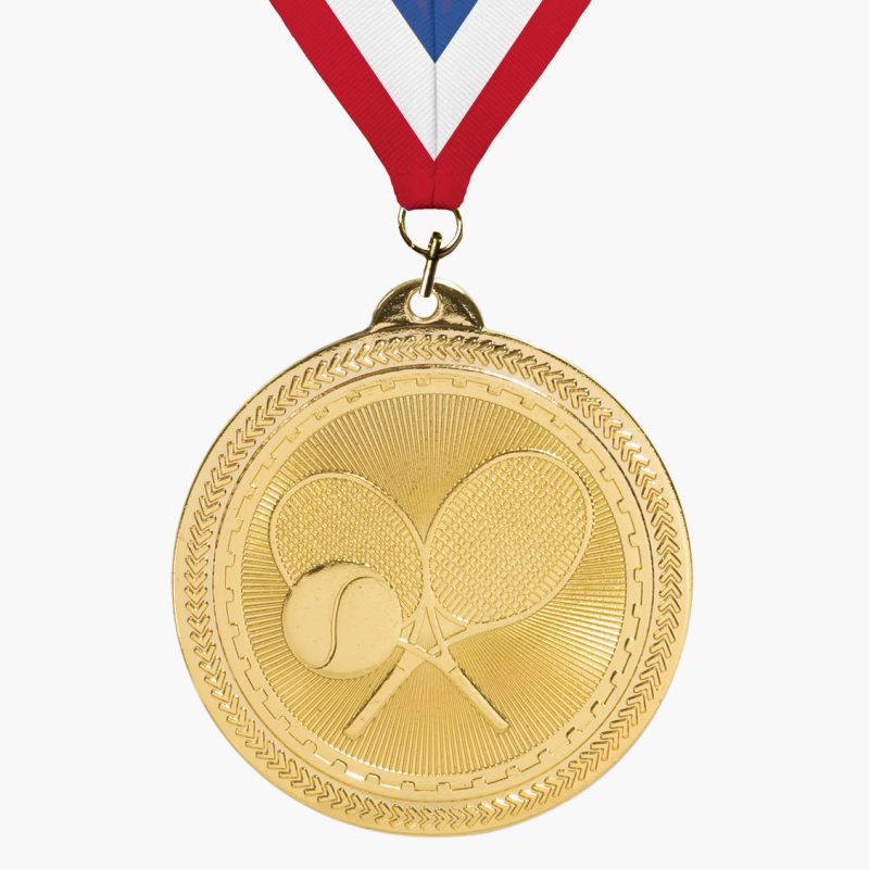 Engravable Tennis Medal