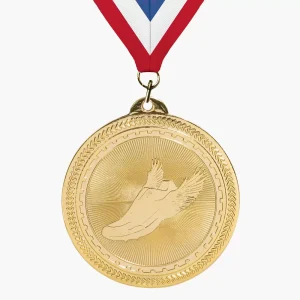 Custom Engravable Track Medal