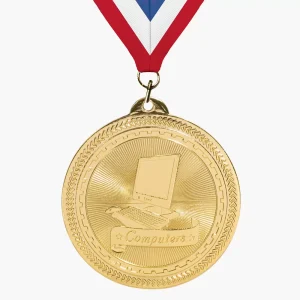 Custom Engravable Computer Medal
