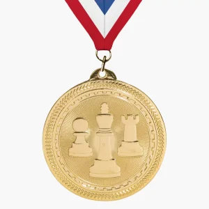 Custom Engravable Chess Medal