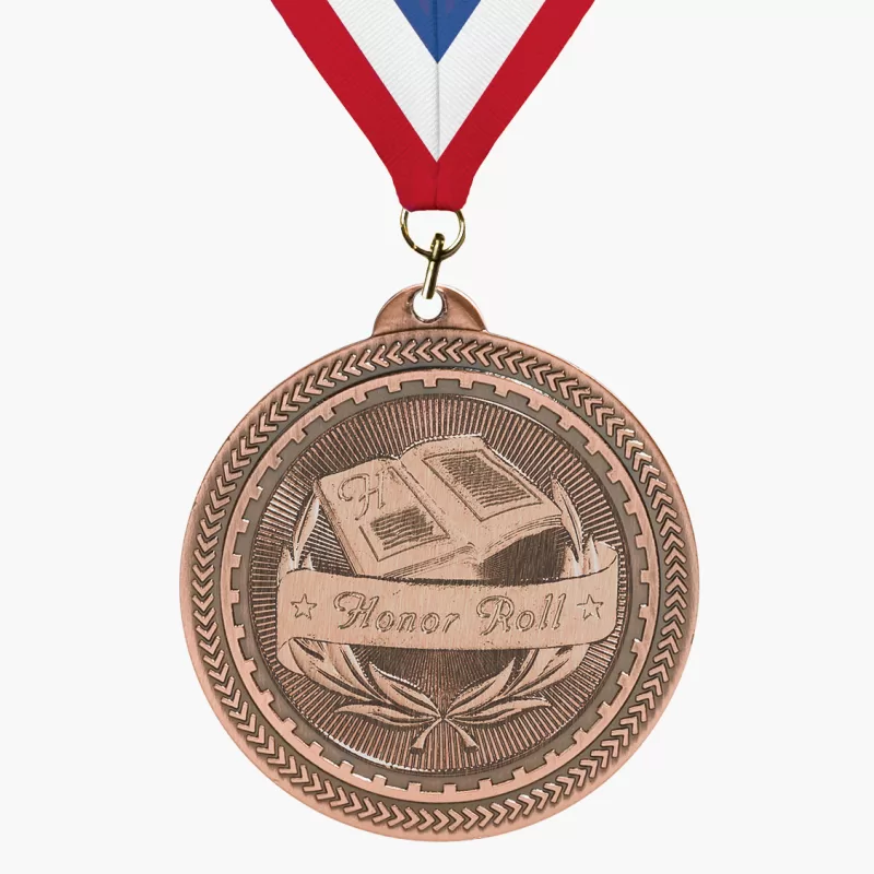 Custom Engravable Honor Roll Medal - Image 3