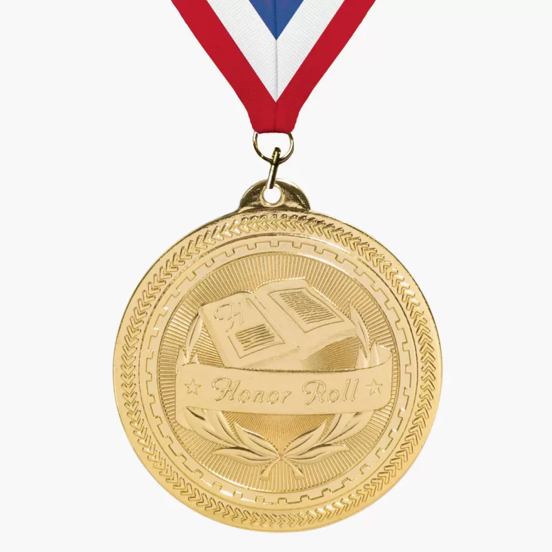 Custom Engravable Honor Roll Medal