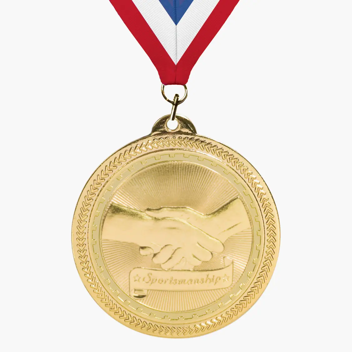 Custom Engravable Sportsmanship Medal - Crystal Images, Inc.