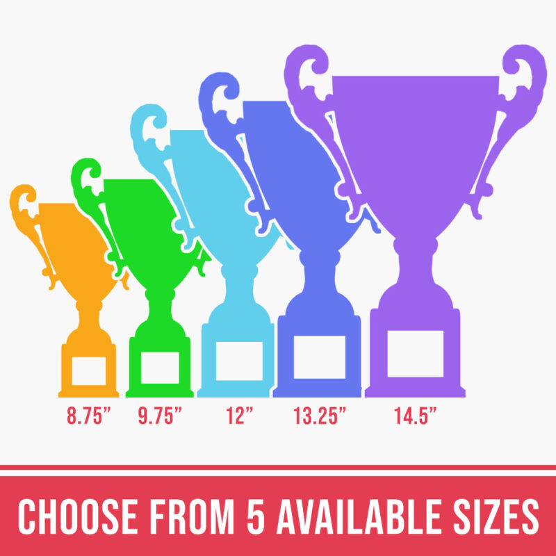 Custom Metal Challenger Trophy Cup - Image 3