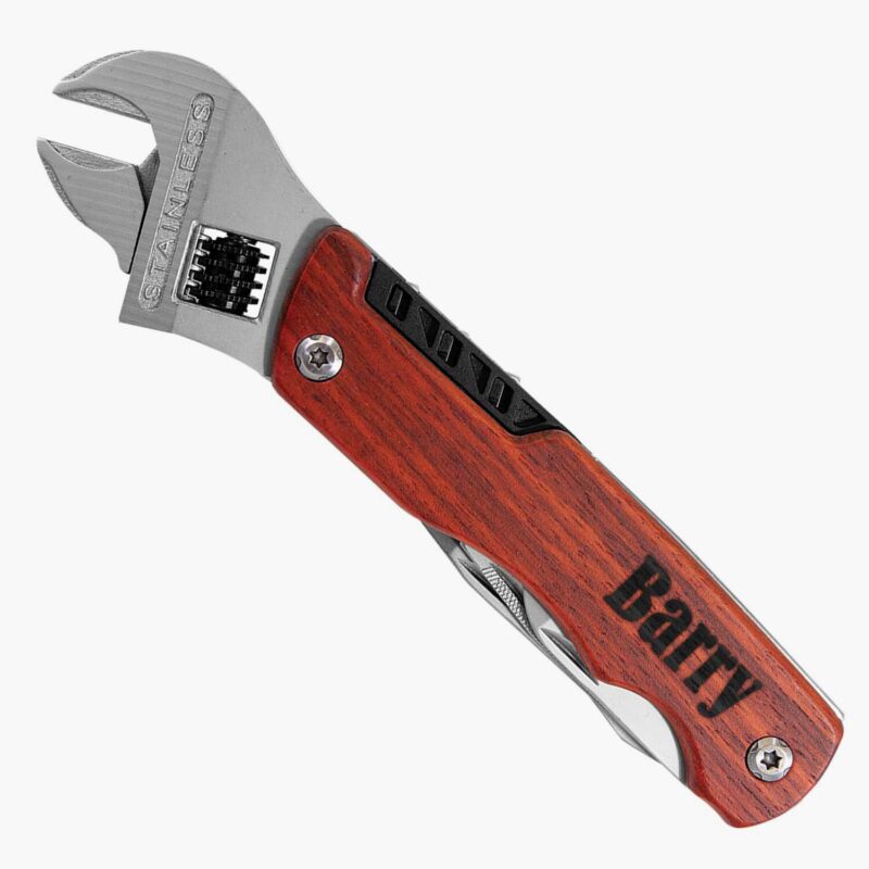 Engraved Multi-Tool Wrench