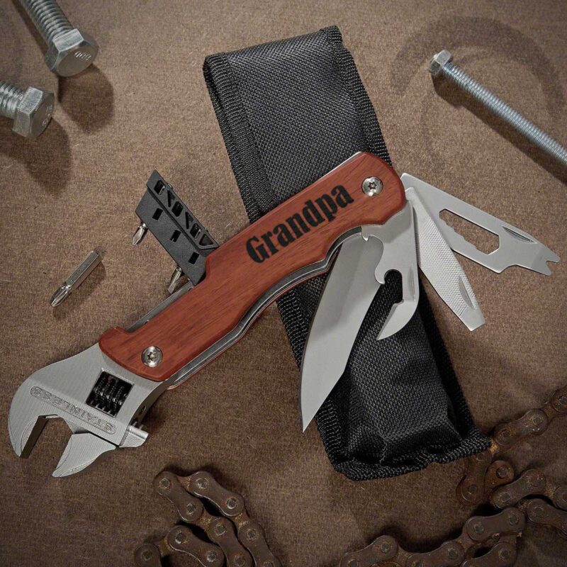 Engraved Multi-Tool Wrench - Image 2