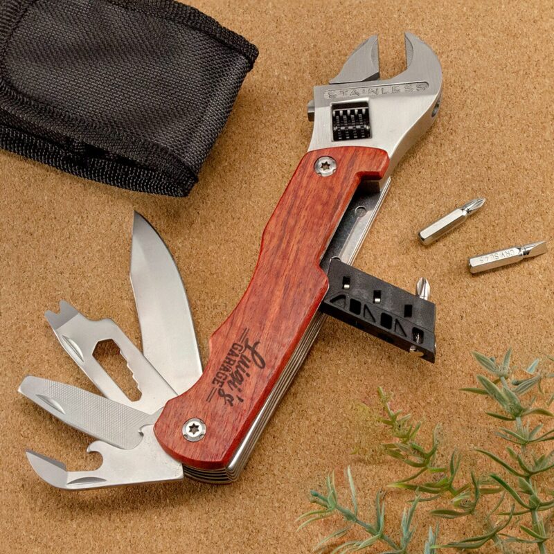 Engraved Multi-Tool Wrench - Image 3