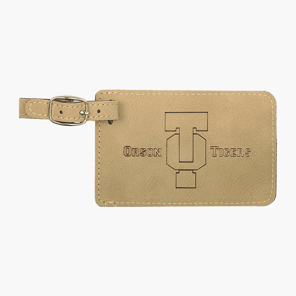 Engraved Leather Luggage Tags – Crystal Images, Inc.
