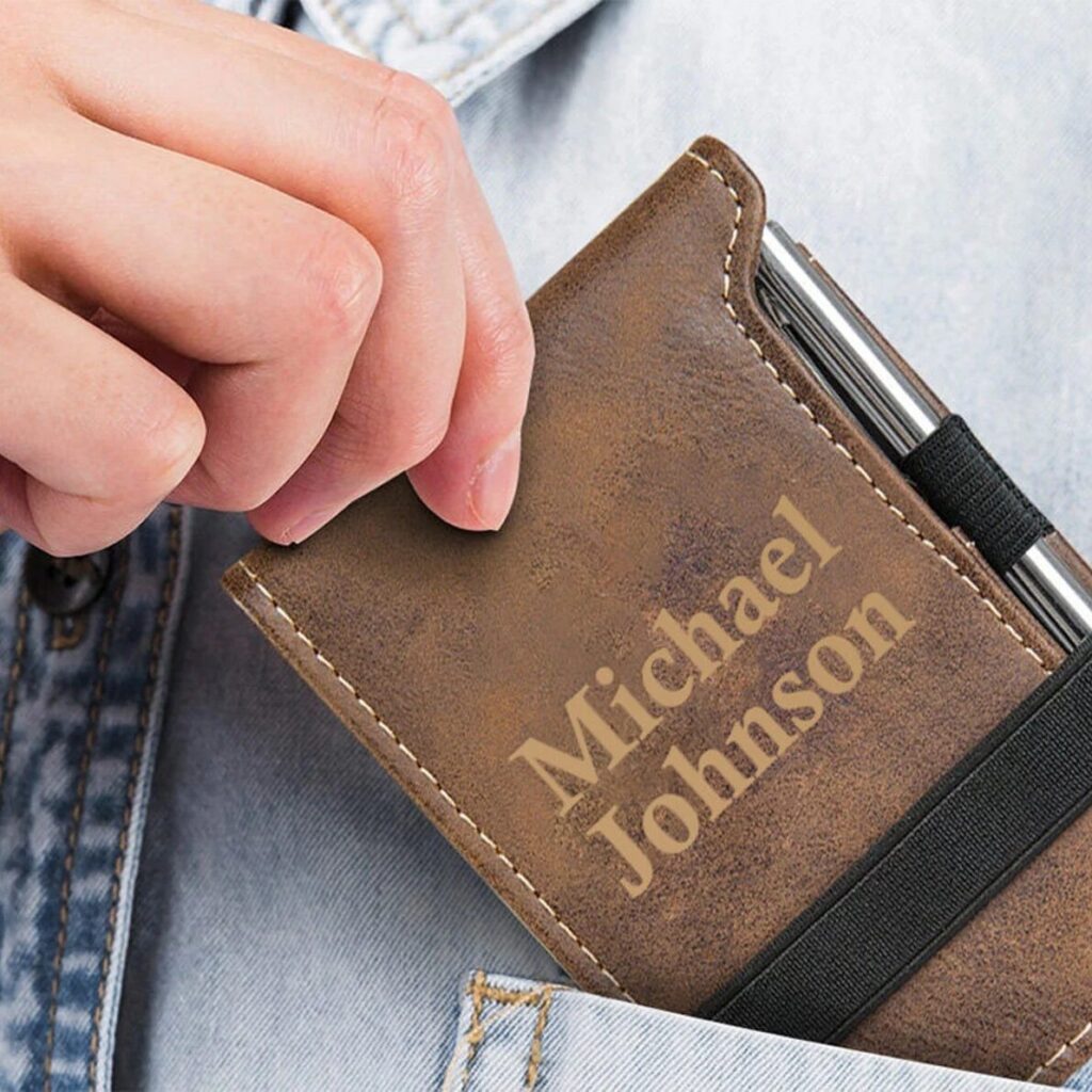 Leatherette Notepad Personalized Leatherette Notepad - Crystal Images, Inc.