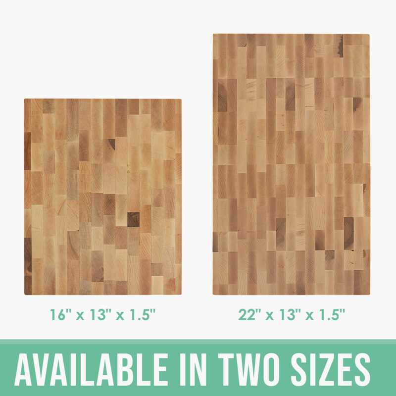 1.5" Thick Engraved Butcherblock Top Cutting Board - Image 5