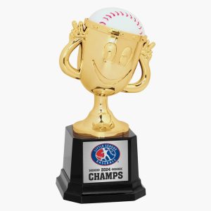 Custom Happy Baseball Trophy Cup