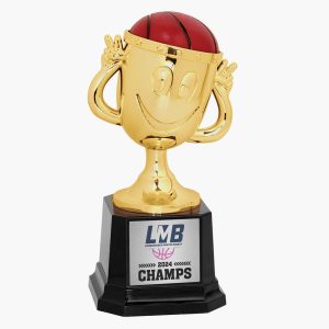 Custom Happy Basketball Trophy Cup
