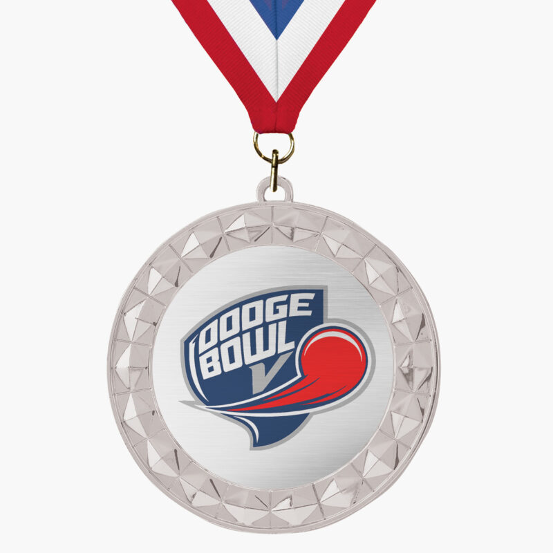 Custom Studded Diamond Medal - Image 2