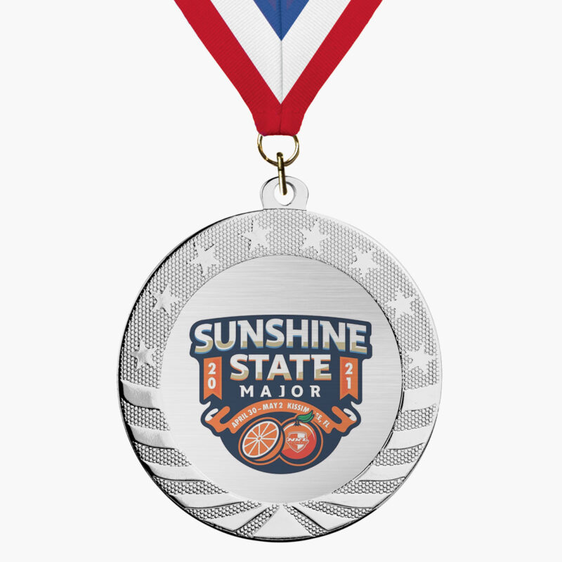 Custom Star Spangled Medal - Image 2
